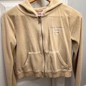 Zip up hooded jacket by juicy couture